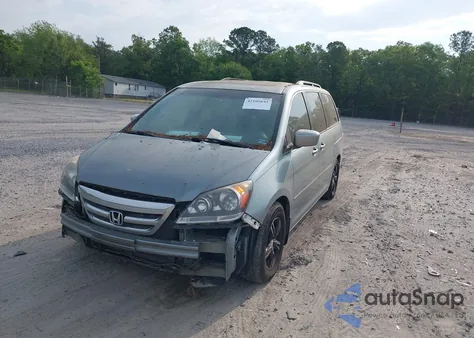 2005 Honda Odyssey Touring из США, поврежденный, VIN 5FNRL38815B027811